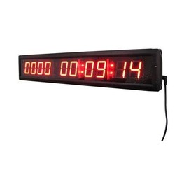 GOODRELIISH Large Red Color LED Digital Wall Day Countdown Clock 1.8" Hih Chatracter for Indoor