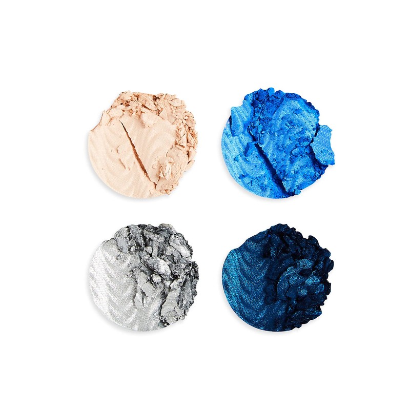Revolution Beauty London Pro, Ultimate, Eye Quad, Eyeshadow Palette, Ocean
