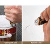ROLLINGDOG 5 PC Drywall Repair Knife Set - Include Putty