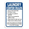Laundry Rules Signs,Laundry Decor Sign,Laundry Signs,Laundry Center Wall Decor Sign,