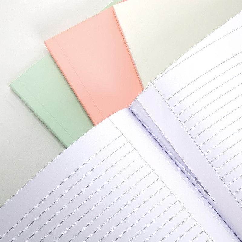 MILAN® A4 Glued Notebook, Lined Paper, 48 Sheets A4, 95gsm