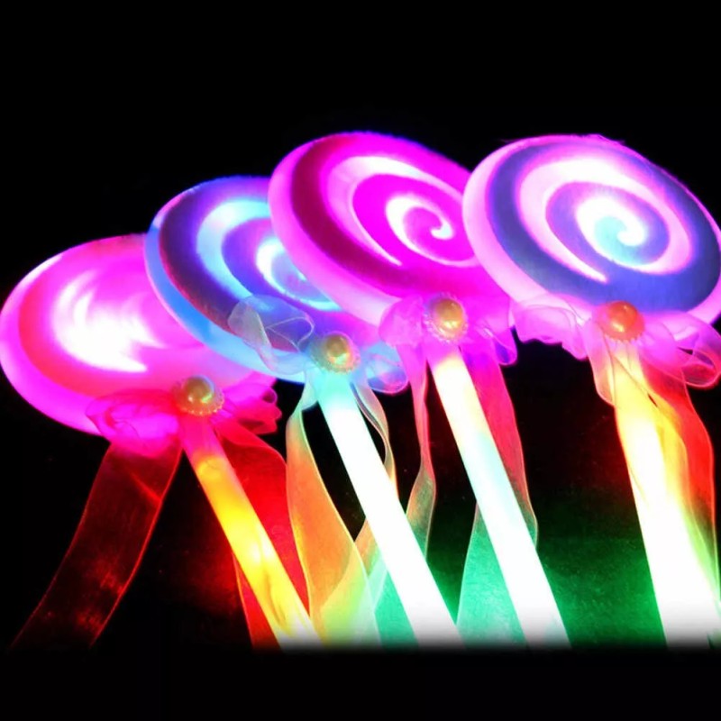 Toner Depot Lollipop Glow Sticks Kids Glow Party Toy Girls
