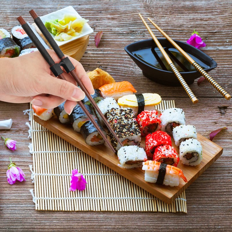 5 Pieces Reusable Chopsticks Helpers Training Chopstick Hinges Connector Practice