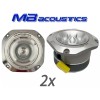 MB Acoustics 2 MB Acoustics 4” Titanium Bullet Tweeters replacement