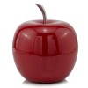 Homeroots 11" Red Aluminum Decorative Apple Tabletop Sculpture