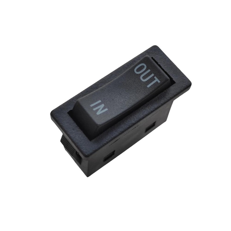 2pcs KCD4-3NC 3 Pins 3 Positons Double Side Momentary in-Out