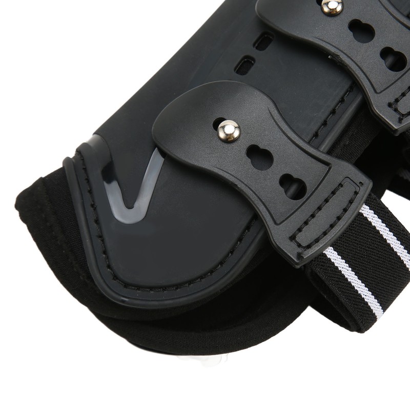 Horse Front Hind Leg Boots Shock Absorption Breathable Open Front