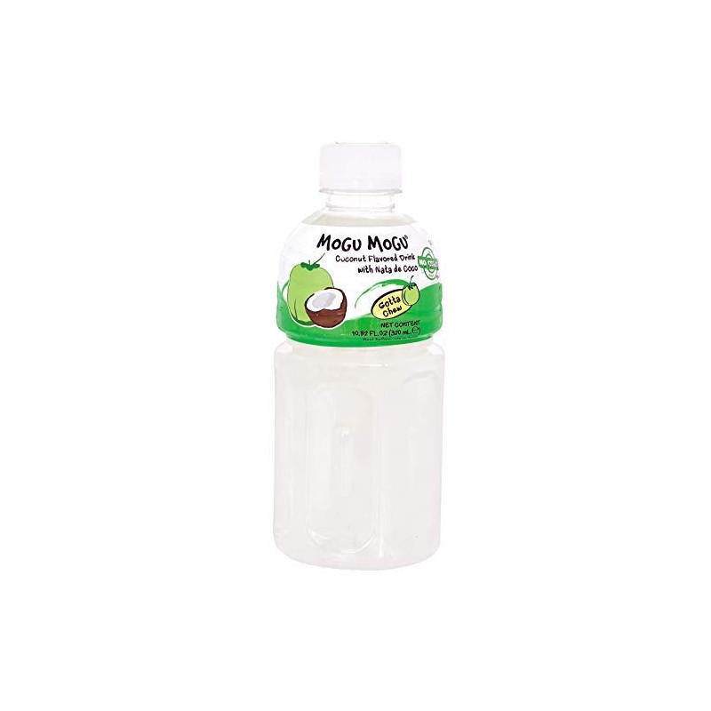 Mogu Mogu Juice with Nata De Coco 6 Pack (Bundle)