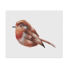 2 x 'Rotkehlchen' Mikrofaser-Objektiv- / Brillenreinigungstücher (LC00027957)