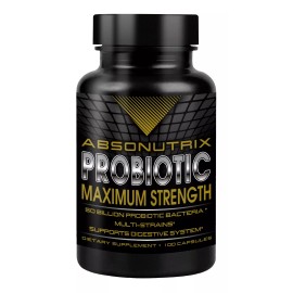 Absonutrix 2 Absonutrix Probiotic Max 50 Billion Multi Strains 100 veg Cap stomach health
