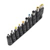 Universal 10Pcs DC 5.5x2.1mm Connectors Plug Kit Laptop Notebook Input