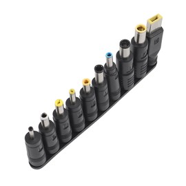 Universal 10Pcs DC 5.5x2.1mm Connectors Plug Kit Laptop Notebook Input DC Plug Set DC Power Adapter Connector Female Adapter Base