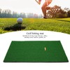 Golf Mat Nylon Grass Golf Training Practice Hitting Pad Equipment