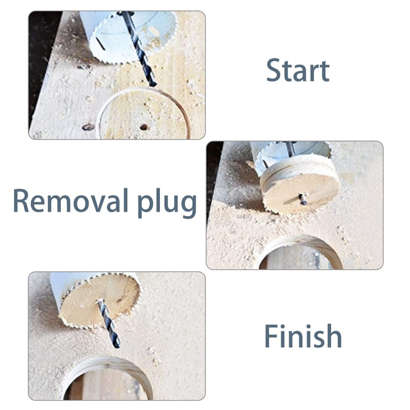 Bi-Metal Hole Saw ValueHall M42 4-1/4inch High Speed Steel Hole