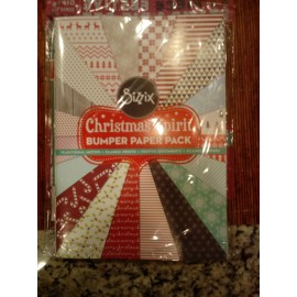 Papercrafter issue 138..96 pc xmas die set + sizzix 100 pg.xmas paper pac + more