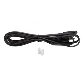 Power Cord Y Splitter Polarized Dual IEC320 C7 to Nema 1‑15P Power Cord 5.9 Feet 18AWG  125‑