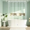Seenus PEVA 8G Clear Shower Curtain Liner 75 inch Long
