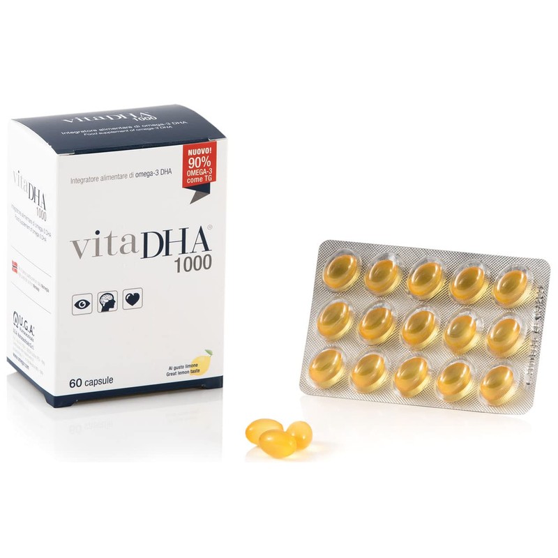 VitaDHA 1000 Omega 3 IFOS 5 Stelle (60 Capsule) -
