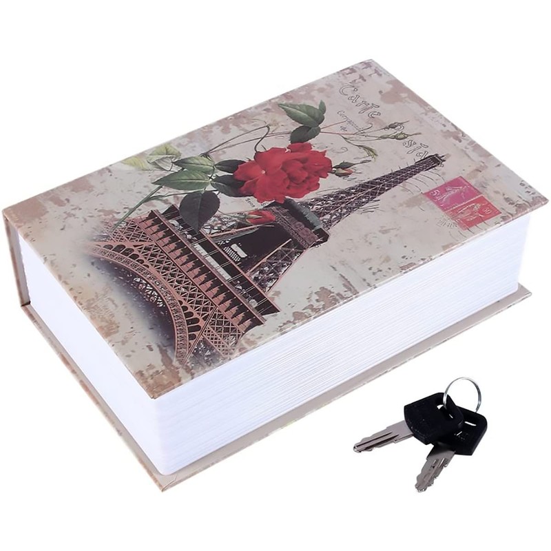 Diversion Book Safe Storage Box, Dictionary Secret Safe Can with