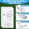 300pcs Golf Impact Tape, Golf Clubs Labels Self-Teaching Sweet Spot