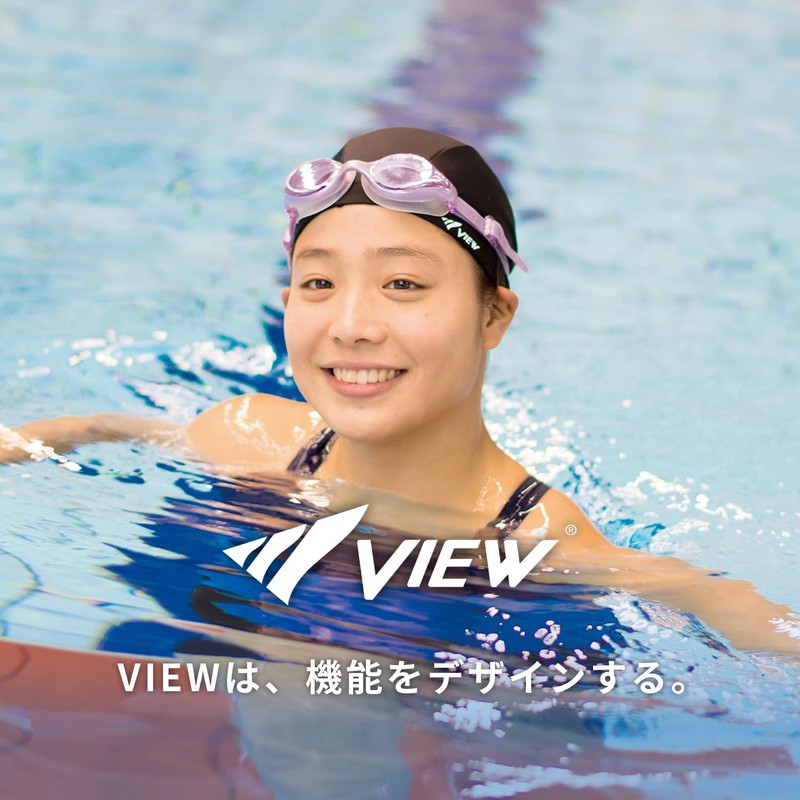 VIEW V630SAM Swimming Goggles With Swipe Anti-Fog, BLEM
