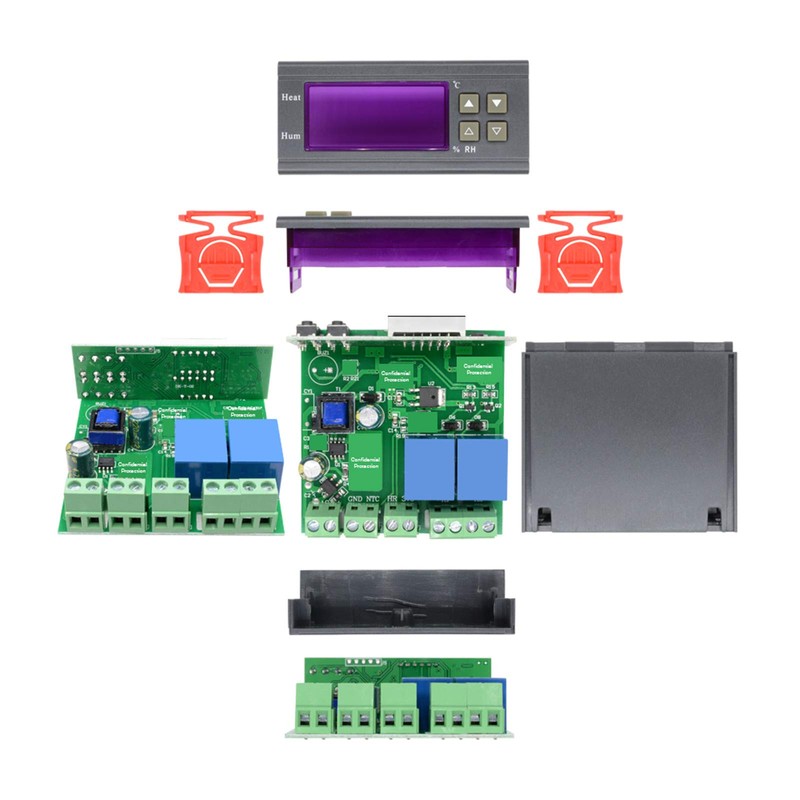 diymore Digital Temperature Controller Temperature Humidity Controller,Thermostat AC 110V-230V 10A