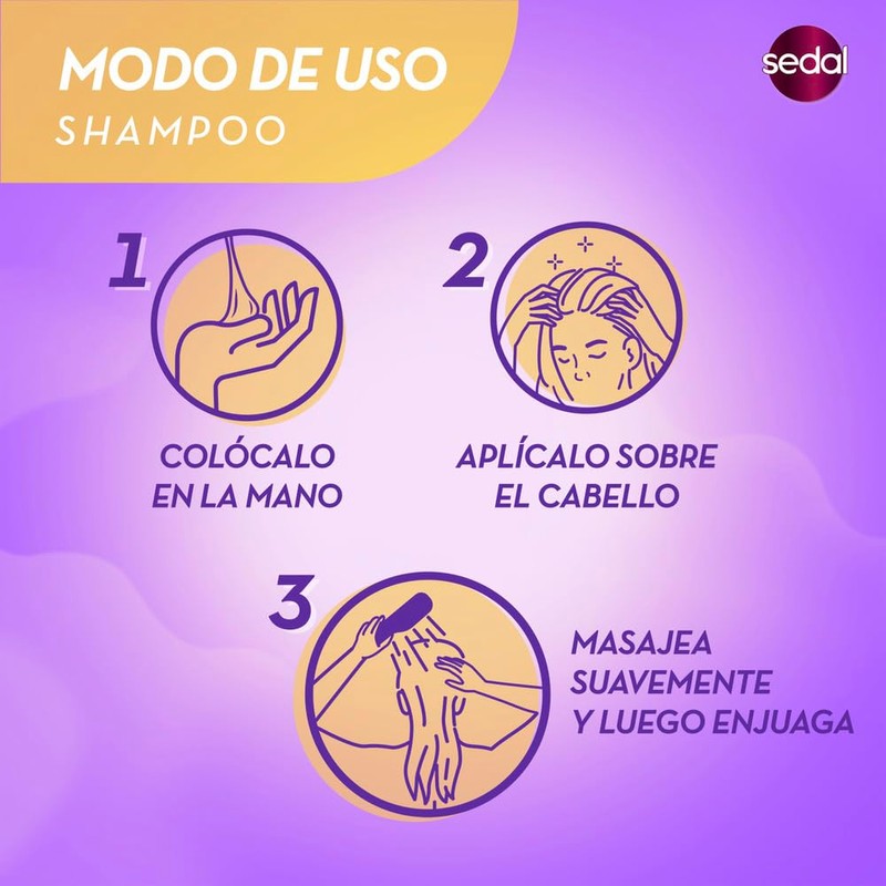 Sedal Shampoo Liso Perfecto 650 ml