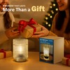 Small Battery operated Lamp with Timer for Bedside/Coffee Table/Book shelf