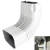3x4” Downspout Gutter Elbow Style A, 90 Degree Positive Elbow