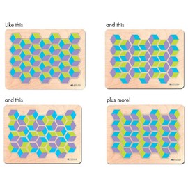 Innovative Kids Green Start Pattern Play Puzzles: Razzle Dazzle Puzzle