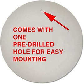 Brotherhood Vintage Gas Sign Reproduction Vintage Metal Signs Round Metal Tin Sign for Garage and Home 8 Inch Diameter – US Air Force Clark Air Base