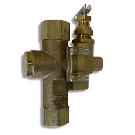 New Gas Air Compressor Unloader Valve Pilot Check Valve Combination (095-125 PSI, TOP Inlet)