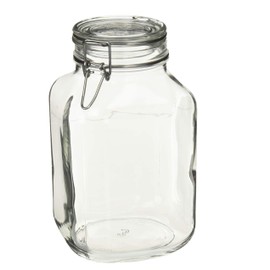 Bormioli Rocco Canning Jar, 3 Liter, Glass