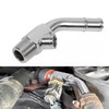Hot Water Radiator Coolant Temp Sensor Elbow Connector Tube Replace