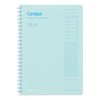 Kokuyo AMS-SY131TL-G Campus Time Log Study Planner, A5, Green