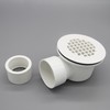 2" Low Profile Shower Drain with 2" x 1-1/2" Reducer