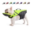 Mklhgty Dog Life Jacket, Reflective Dog Life Vest with Removable