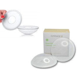 Breast Shells Milk Collector Leaking Storage Collection Shell Nursing Mom for Breastfeeding Nipple Cups Reusable Washable(2 Pack)