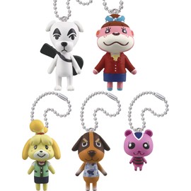 Animal Forest Mascot Collection Animal Crossing Gacha Takara Tomy Arts (Complete Set of 5 Types)