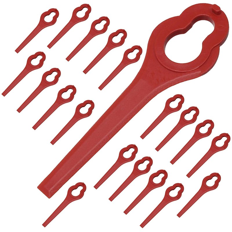 SPARES2GO Plastic Blades Compatible with ALDI Ferrex 20v 40v Cordless