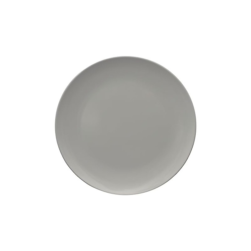 Serroni Melamine Dinner Plate 25 cm, Dusty Grey