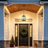 SendaLife Outdoor Pendant Lights for Porch, Deer Design Warm Amber