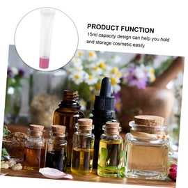 Baluue 50pcs Clear Lip Gloss Squeeze Tubes Lip Gloss Containers Sealing Performance Lightweight Portable for Travel and Daily Use for Cosmetics