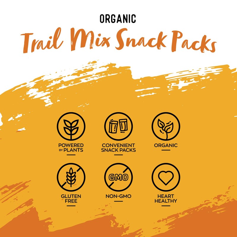 Nature's Garden Organic Trail Mix Snack, Multi Pack 28.8 oz