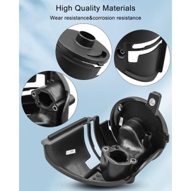 TIKSCIENCE Air Filter Cleaner Base with Gasket Fit for Kohler Command Pro CH440 14hp 429cc CH395 9.5hp 277cc Replaces 17-094-33-S, Lawn Mower Air Filters Base