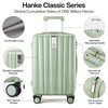 Hanke 24 Inch Luggage Suitcases With Spinner Wheels Lightweight PC