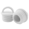 LQ Industrial 6PCS Mop Bucket Plug A22 Plastic White Drain