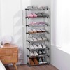 Jucaifu Jucaifu Stackable Small Shoe Rack, Entryway, Hallway and Closet