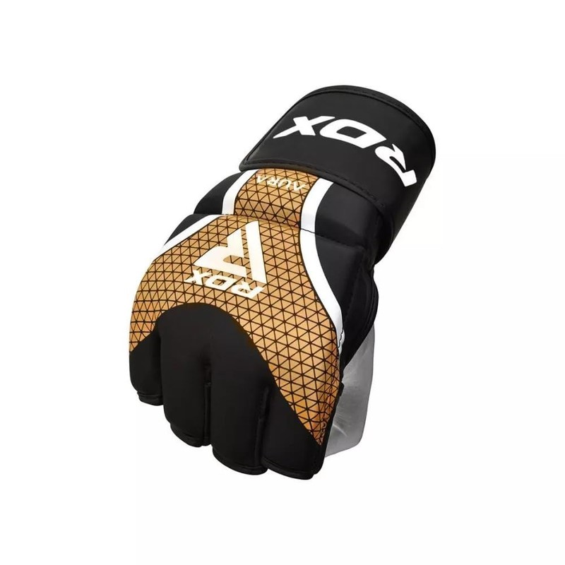 RDX Grappling Gloves Aura Plus T-17 (Gold, XL)