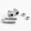 Cozihom 3/16 Inch M4 Wire Rope Cable Clip Clamp, 304